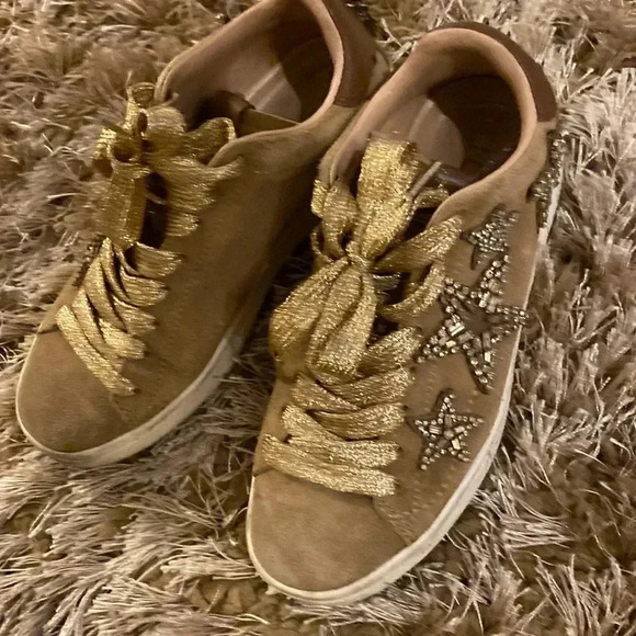 Coach suede’s sneakers size 6.5 - Picture 1 of 4